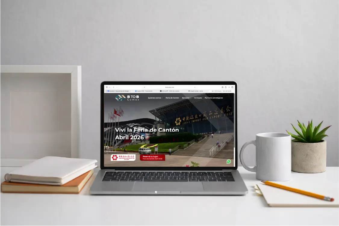 sitio web de B TO B Comex